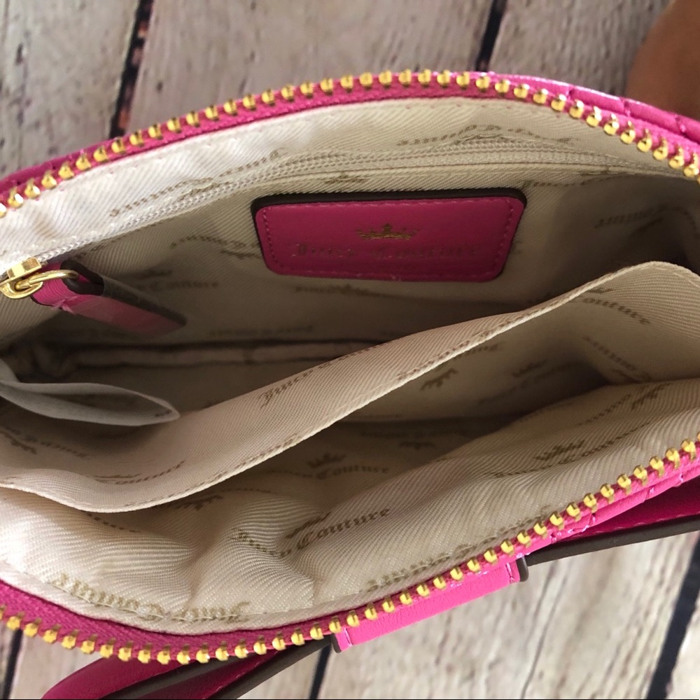 🎀 NWT Juicy Couture Sweet Dreams Bow Wristlet - Picture 6 of 8